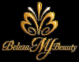 Beleza My Beauty logo featuring gold ornamental crown design with elegant script text